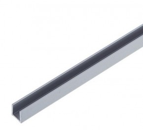 Планка торцевая "П" 4 мм для стеновой панели (алюминий) в Кунгуре - kungur.mebel-74.com | фото