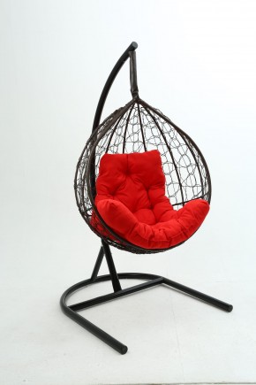Подвесное кресло Бароло (коричневый/красный) в Кунгуре - kungur.mebel-74.com | фото