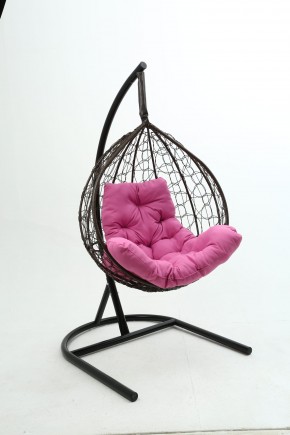 Подвесное кресло Бароло (коричневый/розовый) в Кунгуре - kungur.mebel-74.com | фото