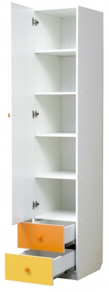 Шкаф 1-но дверный с ящиками Радуга (400) в Кунгуре - kungur.mebel-74.com | фото