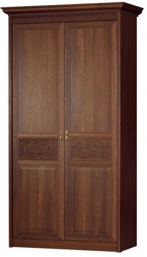 Шкаф 2-х дверный с полками ДСП №181 "Лючия" Дуб оксфорд в Кунгуре - kungur.mebel-74.com | фото