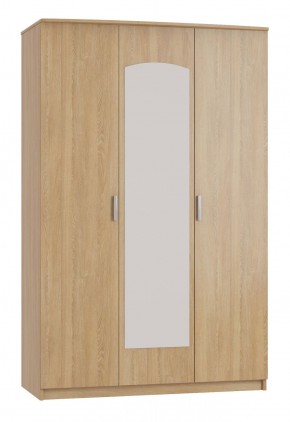 Шкаф 3-х дверный с зеркалом Шк210.1 МС Ирина в Кунгуре - kungur.mebel-74.com | фото