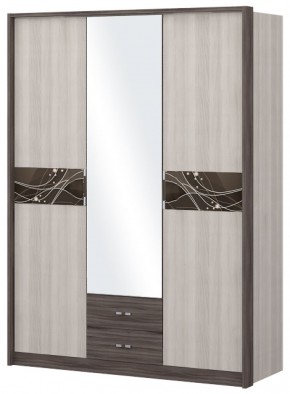 Шкаф 3-х дверный с зеркалом Шк68.2 МС Николь в Кунгуре - kungur.mebel-74.com | фото