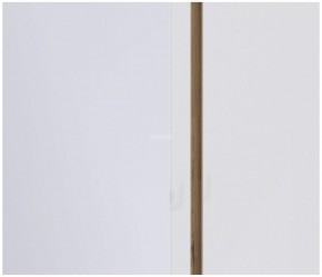 Шкаф 3х дверный с зеркалом Веста СБ-2258 (Дуб Бунратти/Белый глянец) в Кунгуре - kungur.mebel-74.com | фото