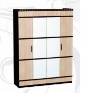 Шкаф 4-х дверный для одежды и белья "Ольга-13" в Кунгуре - kungur.mebel-74.com | фото