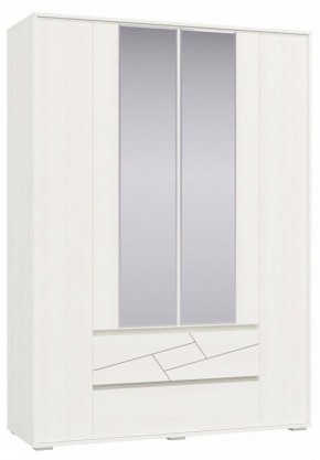 Шкаф 4-х дверный с ящиками АДЕЛИНА (4-4833рам.б) в Кунгуре - kungur.mebel-74.com | фото