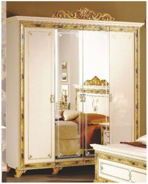 Шкаф 4-х дверный с зеркалами (06.144) МС Катя в Кунгуре - kungur.mebel-74.com | фото