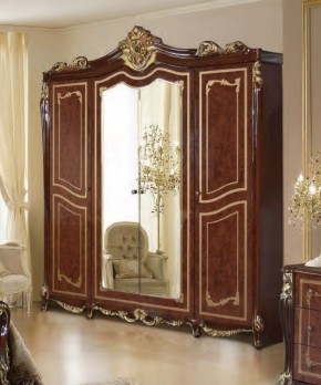 Шкаф 4-х дверный с зеркалами (19.144) Джоконда в Кунгуре - kungur.mebel-74.com | фото