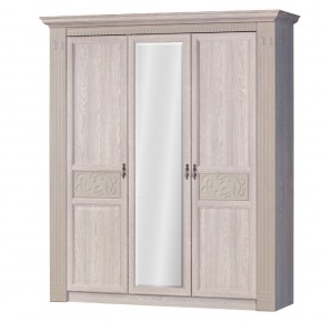 Шкаф для одежды 3-х дверный №180 "Лючия" Дуб оксфорд серый в Кунгуре - kungur.mebel-74.com | фото