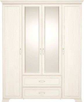 Шкаф для одежды 4-х дверный с зеркалом Венеция 2 бодега в Кунгуре - kungur.mebel-74.com | фото