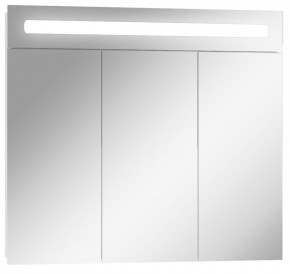 Шкаф-зеркало Аврора 80 с подсветкой LED Домино (DV8009HZ) в Кунгуре - kungur.mebel-74.com | фото