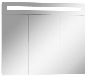 Шкаф-зеркало Аврора 85 с подсветкой LED Домино (DV8010HZ) в Кунгуре - kungur.mebel-74.com | фото