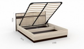 Спальня Эшли Кровать 160 с подъемным механизмом Венге/Дуб сонома в Кунгуре - kungur.mebel-74.com | фото