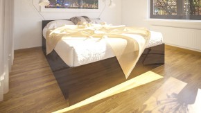 Стандарт Кровать 1600, цвет венге, ШхГхВ 163,5х203,5х70 см., сп.м. 1600х2000 мм., без матраса, основание есть в Кунгуре - kungur.mebel-74.com | фото