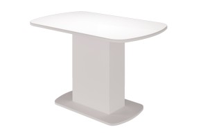 Стол обеденный Соренто (Белый глянец) в Кунгуре - kungur.mebel-74.com | фото