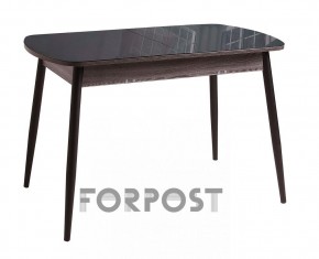 Стол раздвижной со стеклянной столешницей (BLACK, WHITE) в Кунгуре - kungur.mebel-74.com | фото