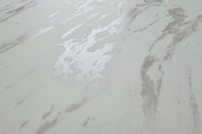 Стол RIETI 200 KL-99 Белый мрамор матовый, итальянская керамика / черный каркас, ®DISAUR в Кунгуре - kungur.mebel-74.com | фото