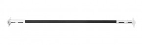 Турник раздвижной 1450-1700 цв. белый-черный FLEXTER PROFI в Кунгуре - kungur.mebel-74.com | фото