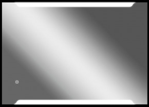 Зеркало Оттава 1000х700 с подсветкой Домино (GL7028Z) в Кунгуре - kungur.mebel-74.com | фото