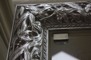 Зеркало Тиффани Premium черная/серебро (ТФСТ-2(П) в Кунгуре - kungur.mebel-74.com | фото